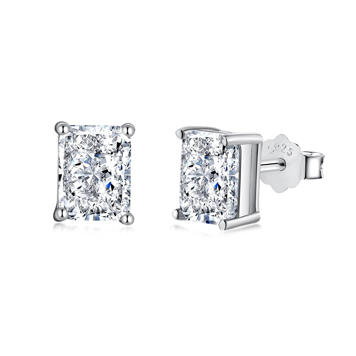 [Luxery Jewelry]Radiant Luxurious Princess Cut Daily Earrings