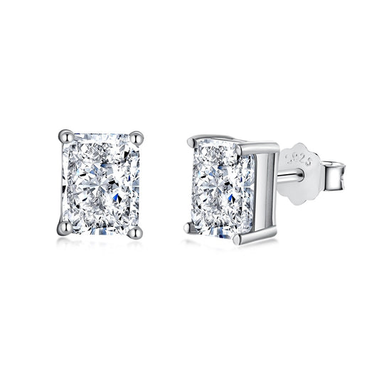[Luxery Jewelry]Radiant Luxurious Princess Cut Daily Earrings