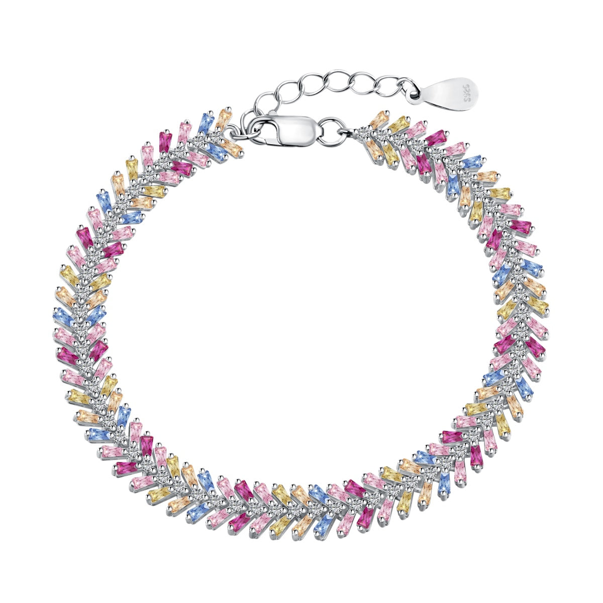 [Luxery Jewelry]Dainty Radiant Emerald Cut Daily Bracelet