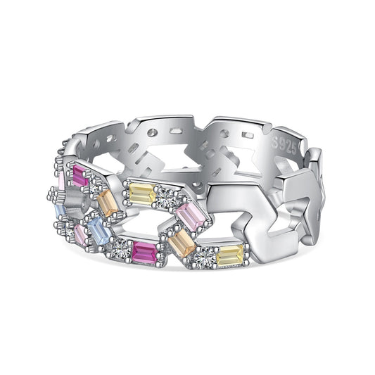[Luxery Jewelry]Sparkling Vibrant Emerald Cut Daily Ring