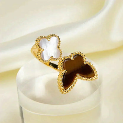 [⭐Luxery]LUCKY BETWEEN THE FINGER RING