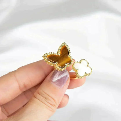 [⭐Luxery]LUCKY BETWEEN THE FINGER RING