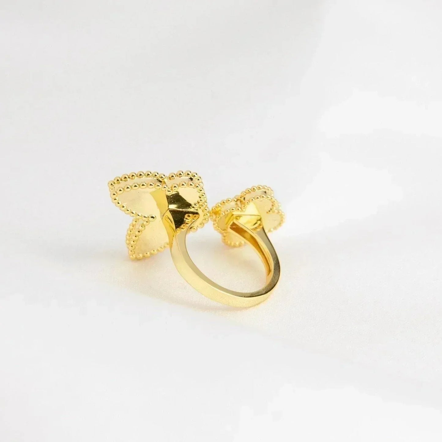 [⭐Luxery]LUCKY BETWEEN THE FINGER RING