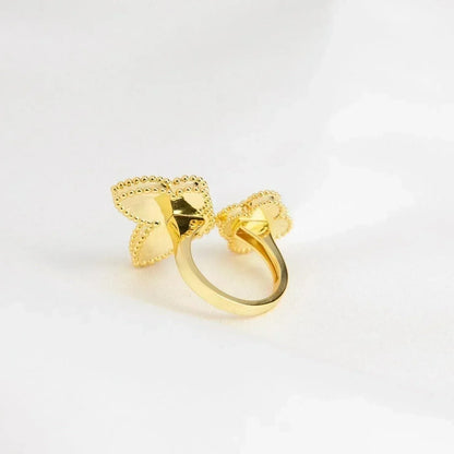 [⭐Luxery]LUCKY BETWEEN THE FINGER RING