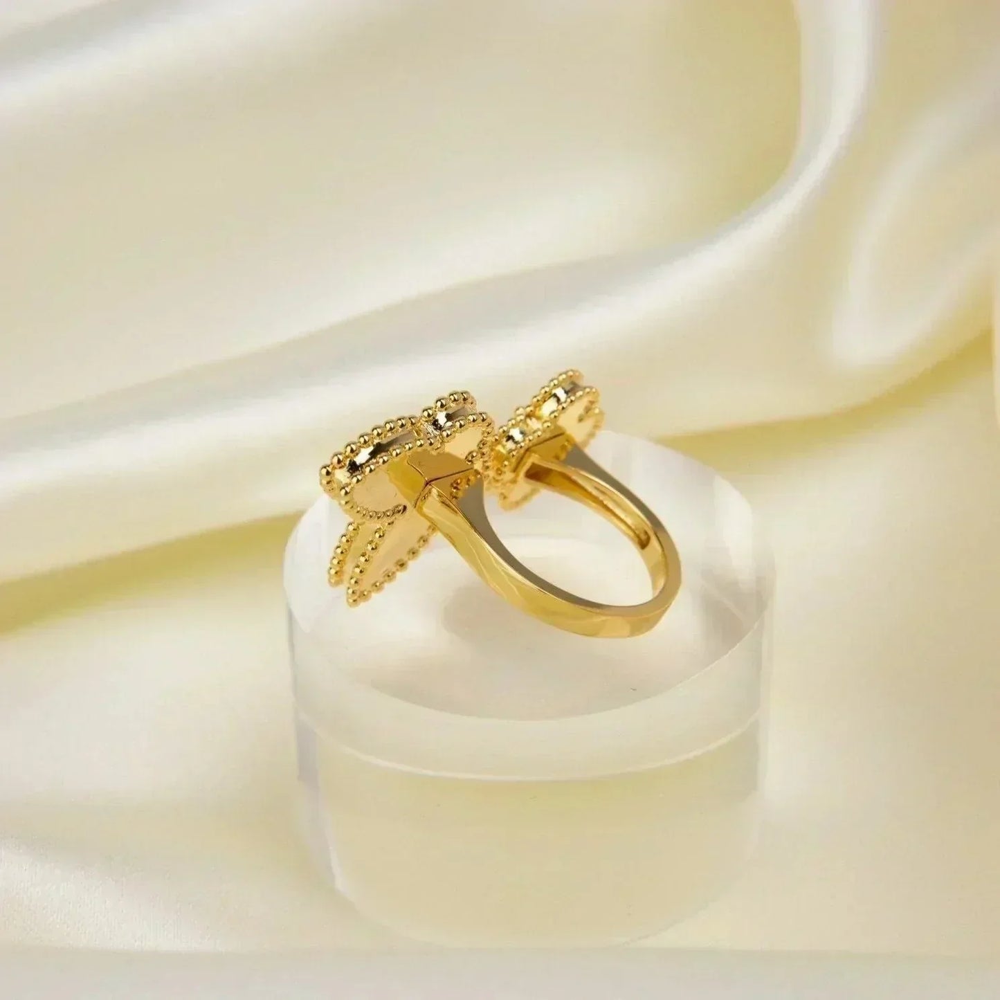 [⭐Luxery]LUCKY BETWEEN THE FINGER RING