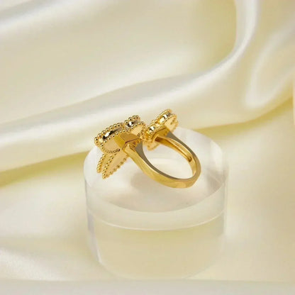 [⭐Luxery]LUCKY BETWEEN THE FINGER RING