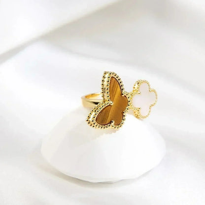 [⭐Luxery]LUCKY BETWEEN THE FINGER RING