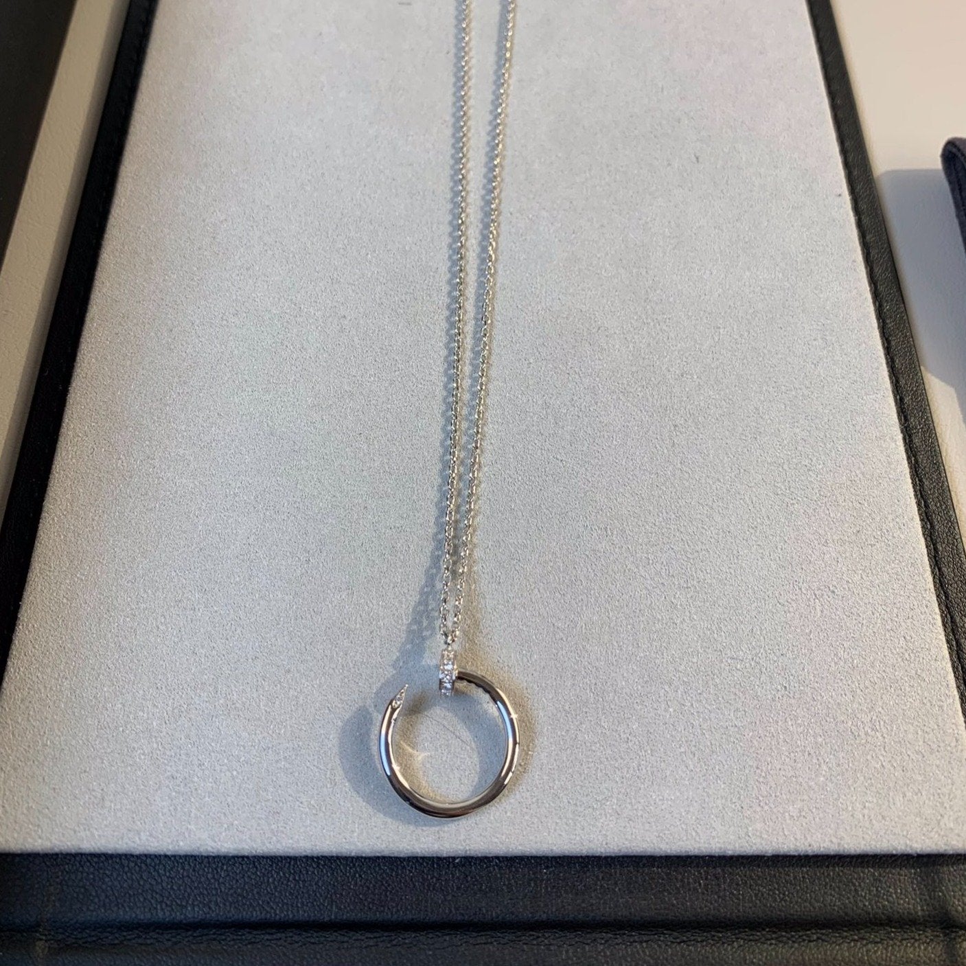 [⭐Luxery]JUSTE NECKLACE SILVER