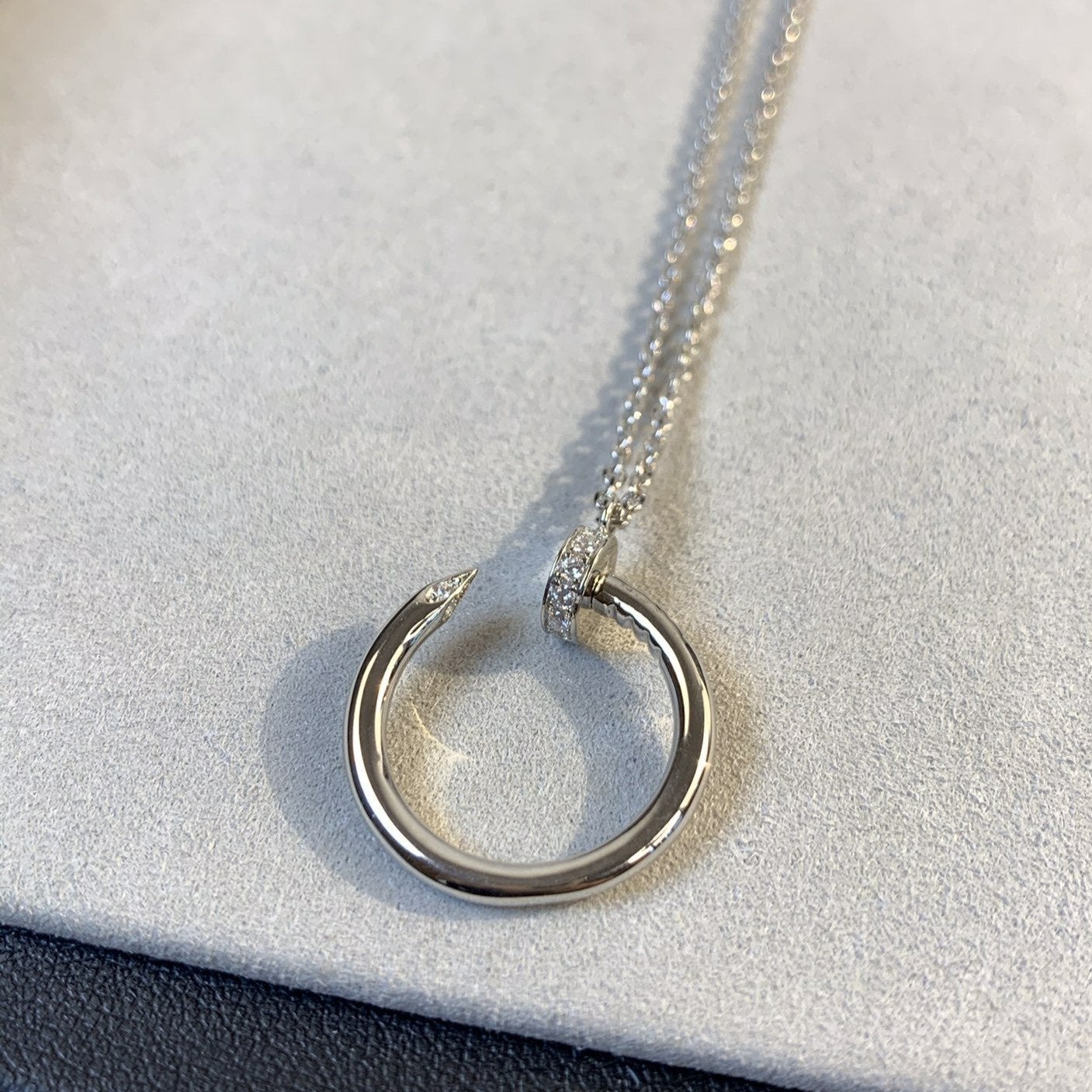 [⭐Luxery]JUSTE NECKLACE SILVER