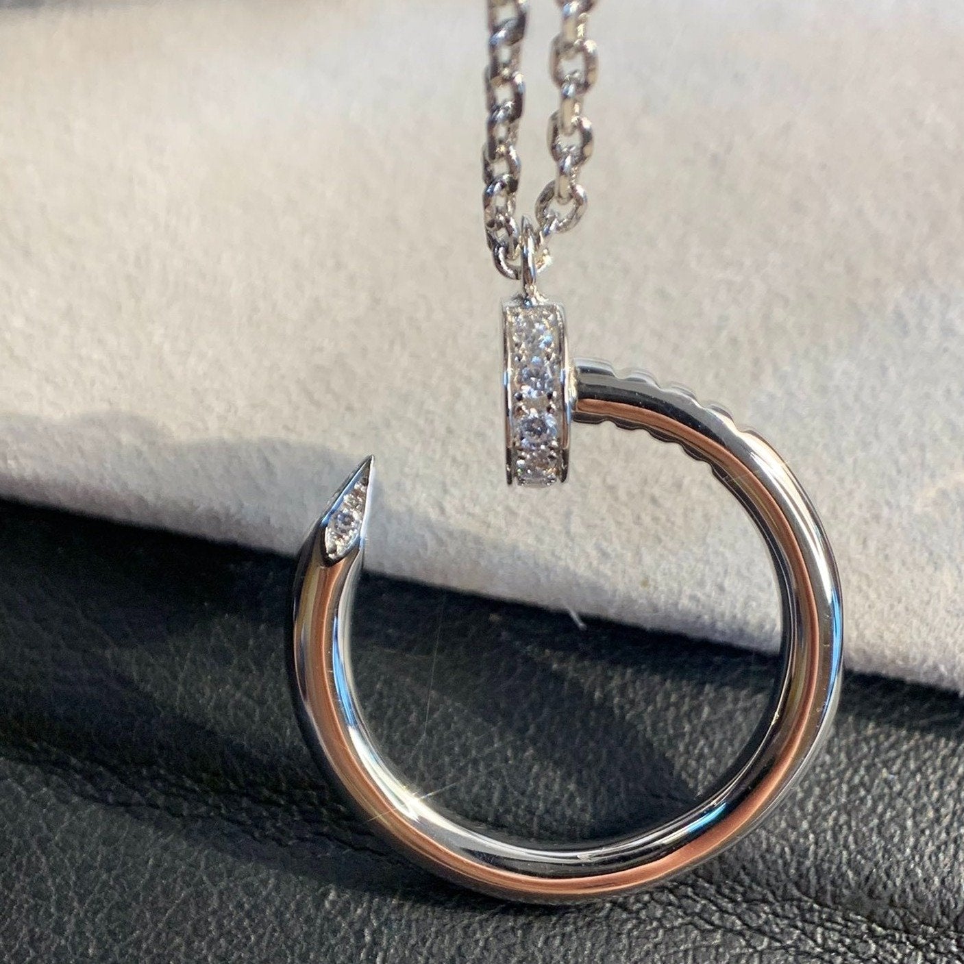 [⭐Luxery]JUSTE NECKLACE SILVER