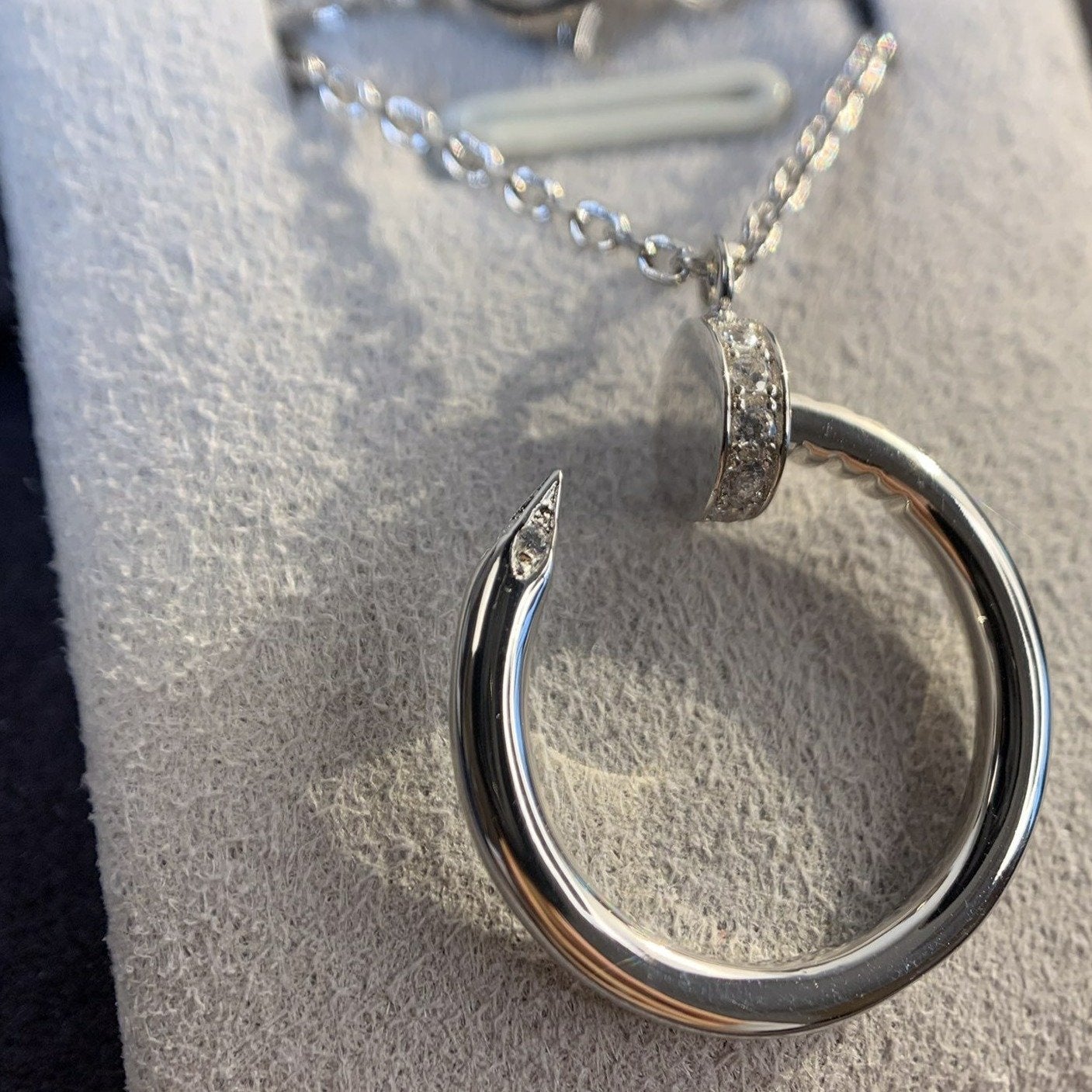[⭐Luxery]JUSTE NECKLACE SILVER