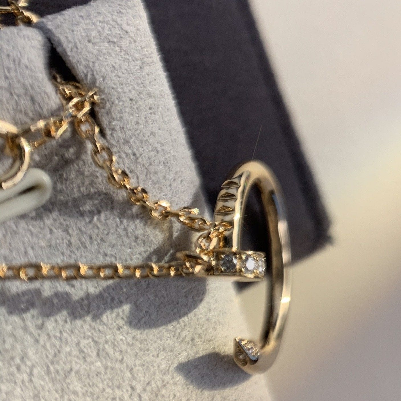 [⭐Luxery]JUSTE NECKLACE PINK GOLD
