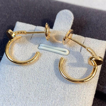 [⭐Luxery]JUSTE EARRINGS PINK GOLD
