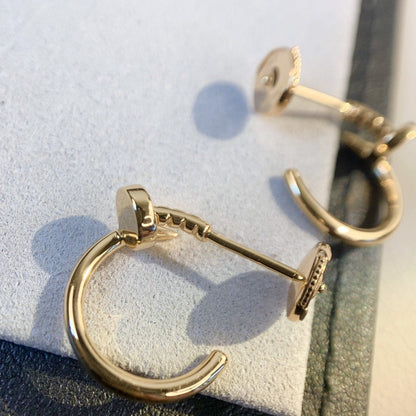 [⭐Luxery]JUSTE EARRINGS PINK GOLD