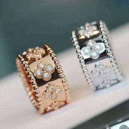 [⭐Luxery]CLOVER KALEIDOSCOPE RING 10MM