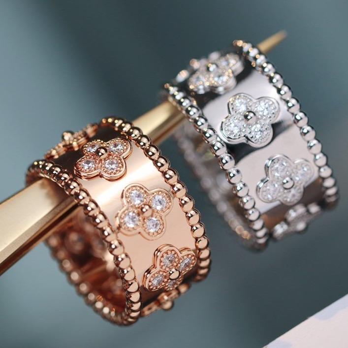 [⭐Luxery]CLOVER KALEIDOSCOPE RING 10MM