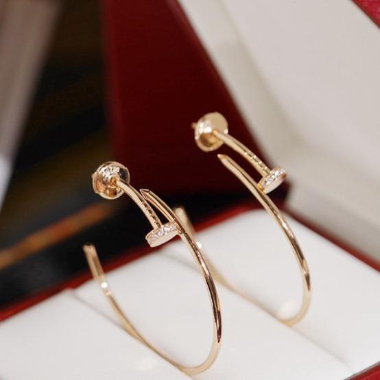[⭐Luxery]JUSTE EARRINGS DIAMONDS 1.8MM