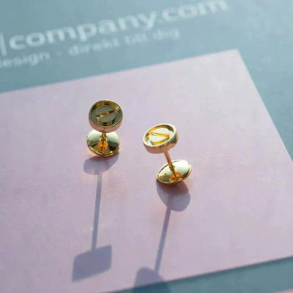 [⭐Luxery]LOVE EARRINGS GOLD 10MM