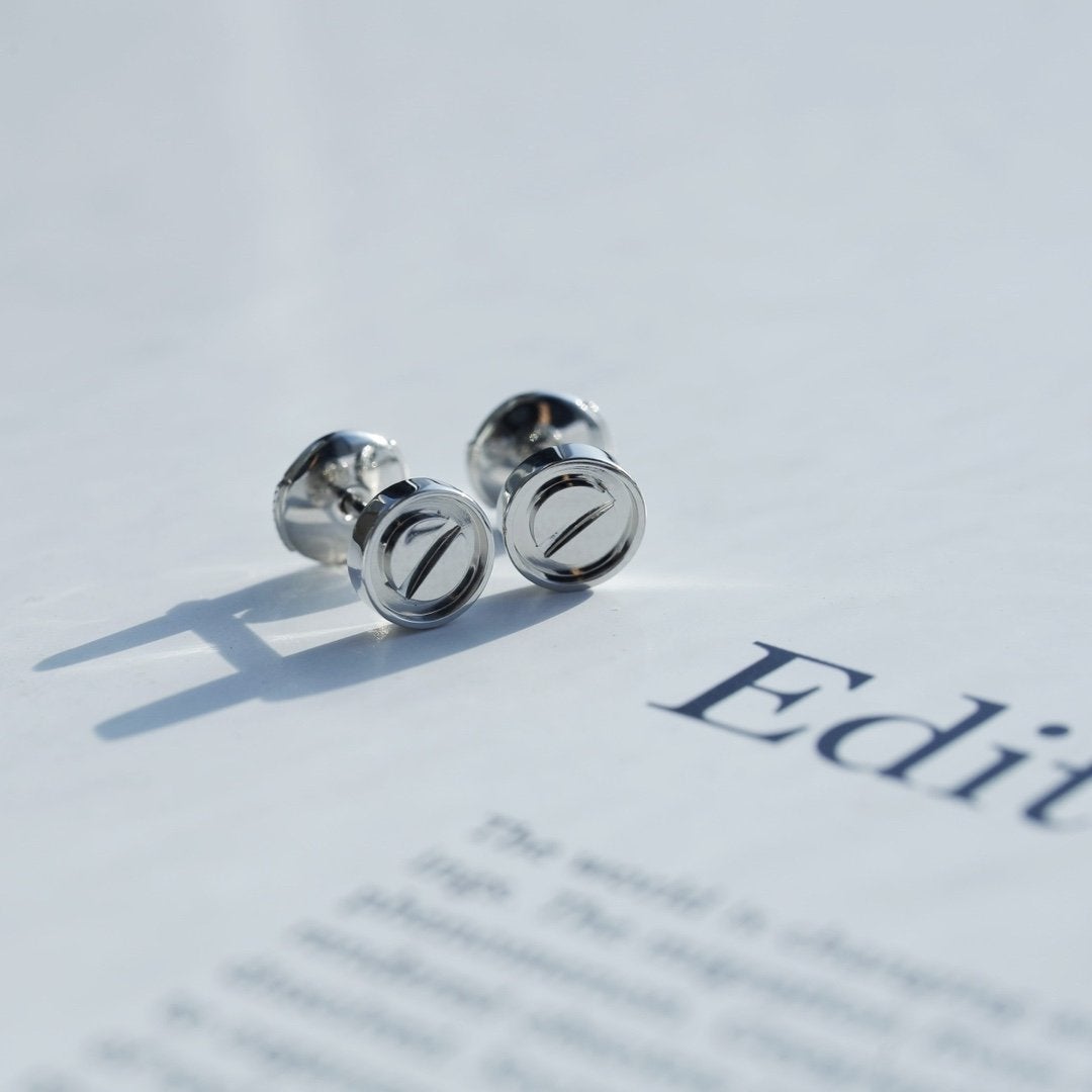 [⭐Luxery]LOVE EARRINGS SILVER 10MM