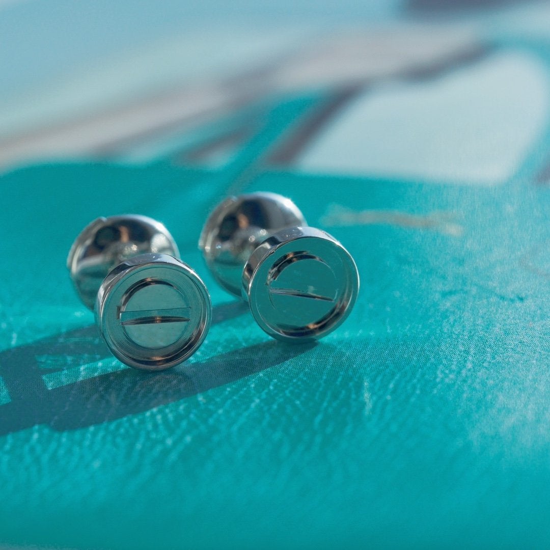 [⭐Luxery]LOVE EARRINGS SILVER 10MM