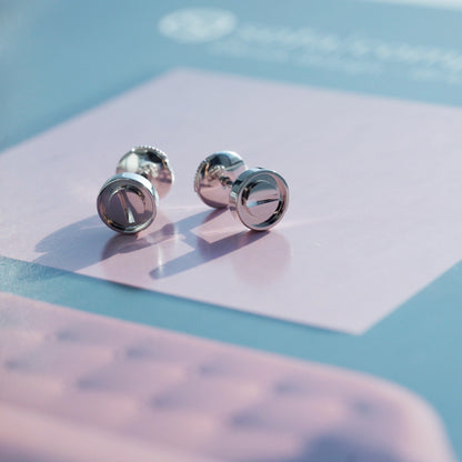 [⭐Luxery]LOVE EARRINGS SILVER 10MM