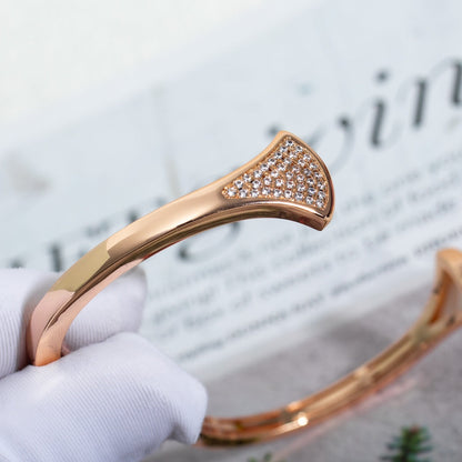 [⭐Luxery]DREAM BRACELET OPEN PINK GOLD MOP DIAMOND