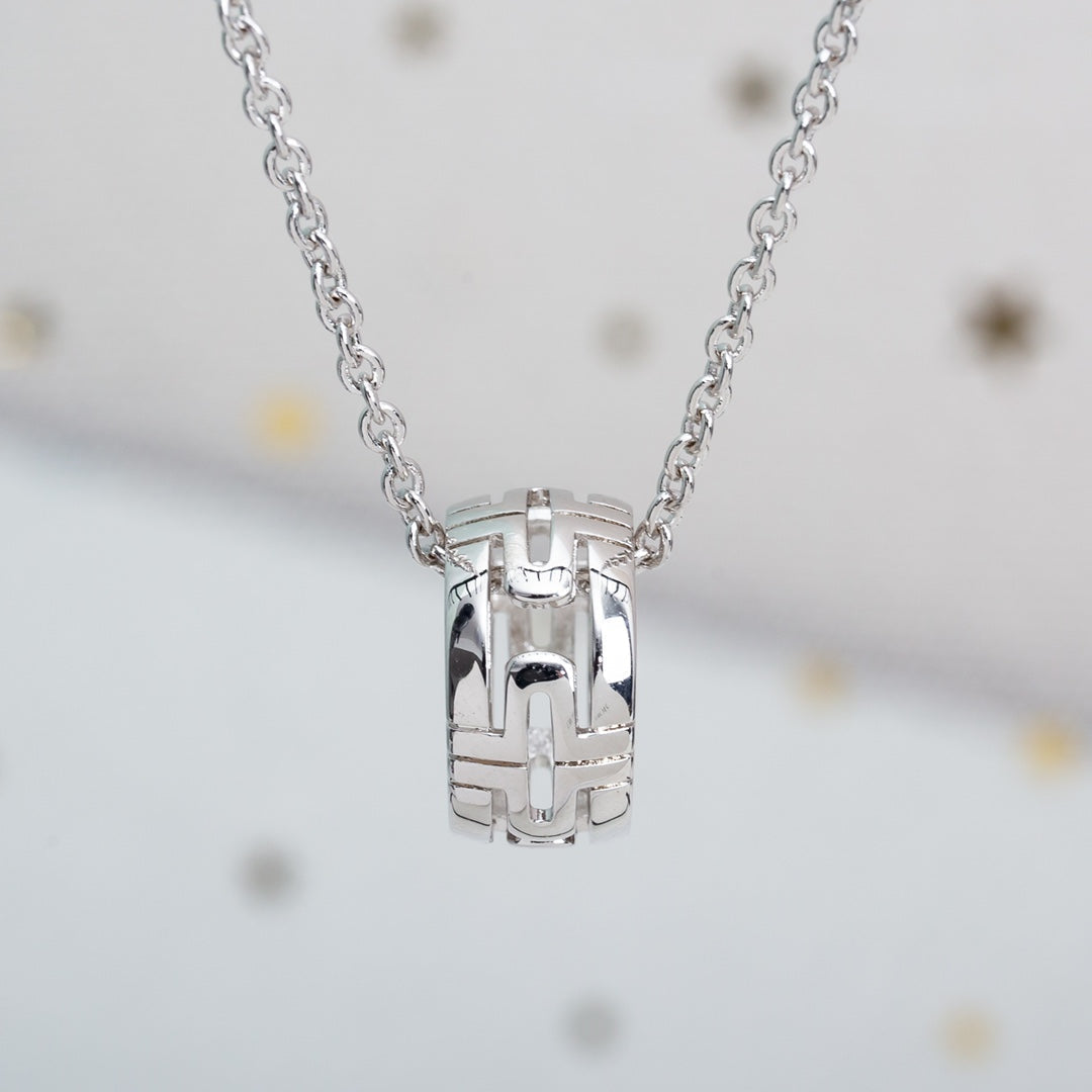 [⭐Luxery]PARENTESI NECKLACE SILVER