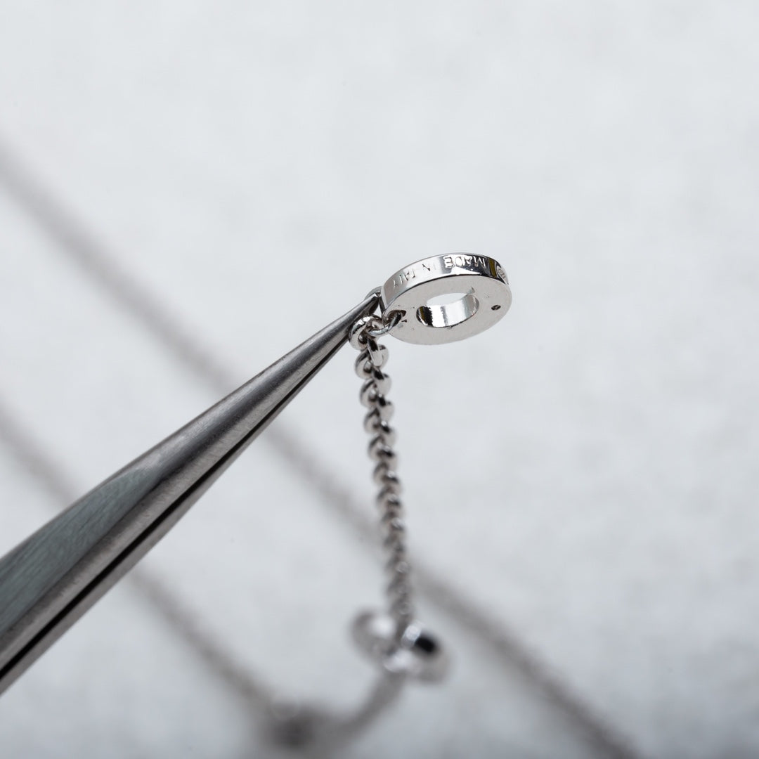 [⭐Luxery]PARENTESI NECKLACE SILVER