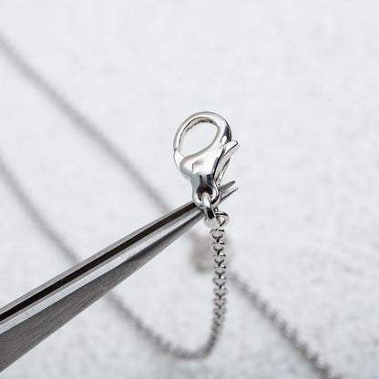 [⭐Luxery]PARENTESI NECKLACE SILVER