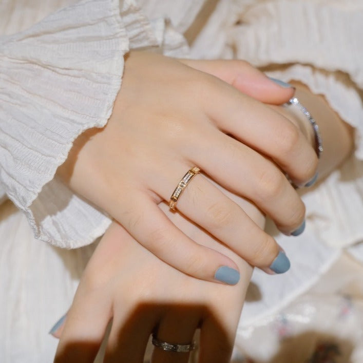 [⭐Luxery]LOVE RING 2.65MM DIAMOND