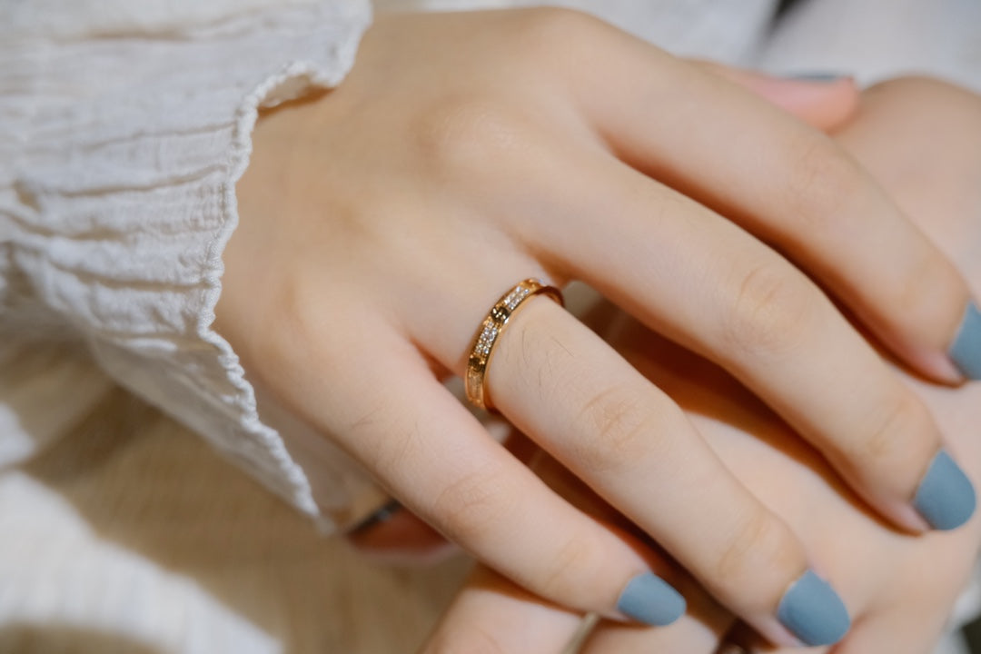 [⭐Luxery]LOVE RING 2.65MM DIAMOND
