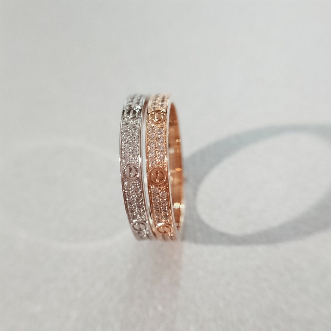 [⭐Luxery]LOVE RING 2.65MM DIAMOND
