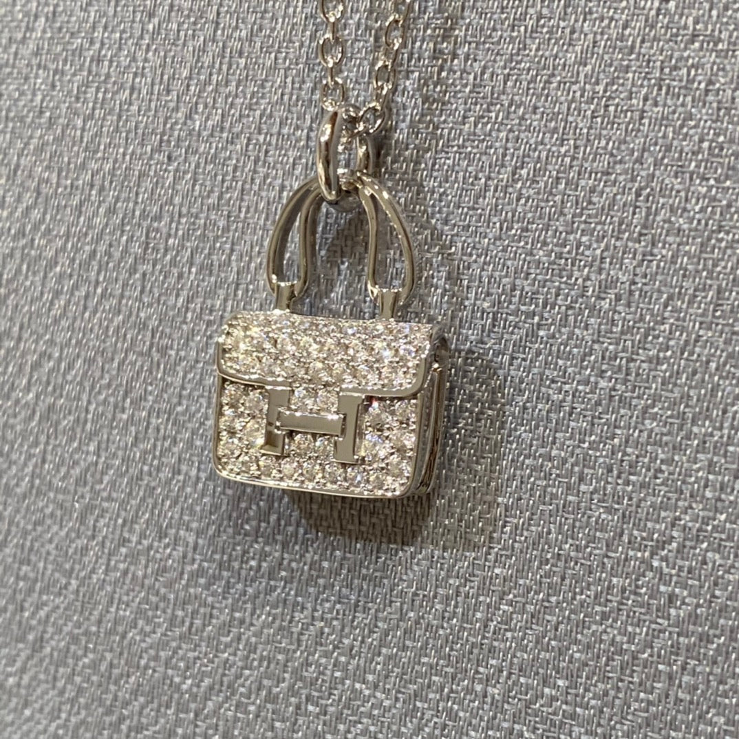 [⭐Luxery]CONSTANCE PEDANT DIAMOND NECKLACE