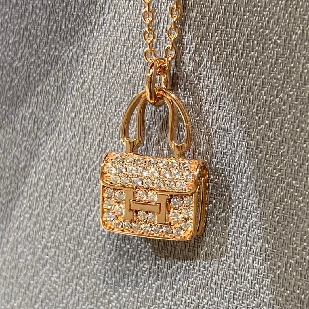 [⭐Luxery]CONSTANCE PEDANT DIAMOND NECKLACE