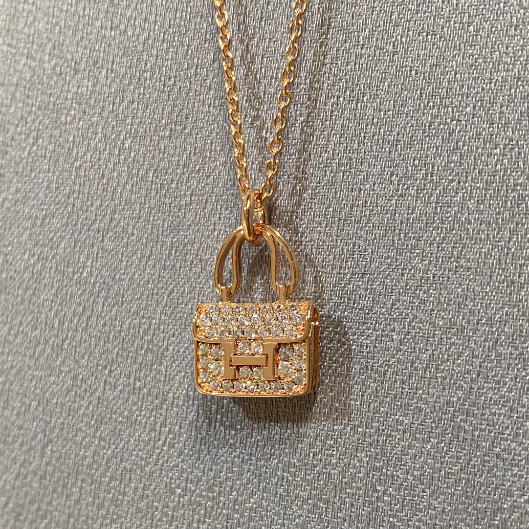 [⭐Luxery]CONSTANCE PEDANT DIAMOND NECKLACE