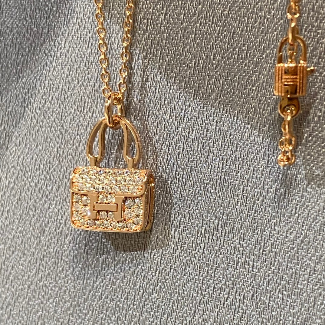 [⭐Luxery]CONSTANCE PEDANT DIAMOND NECKLACE