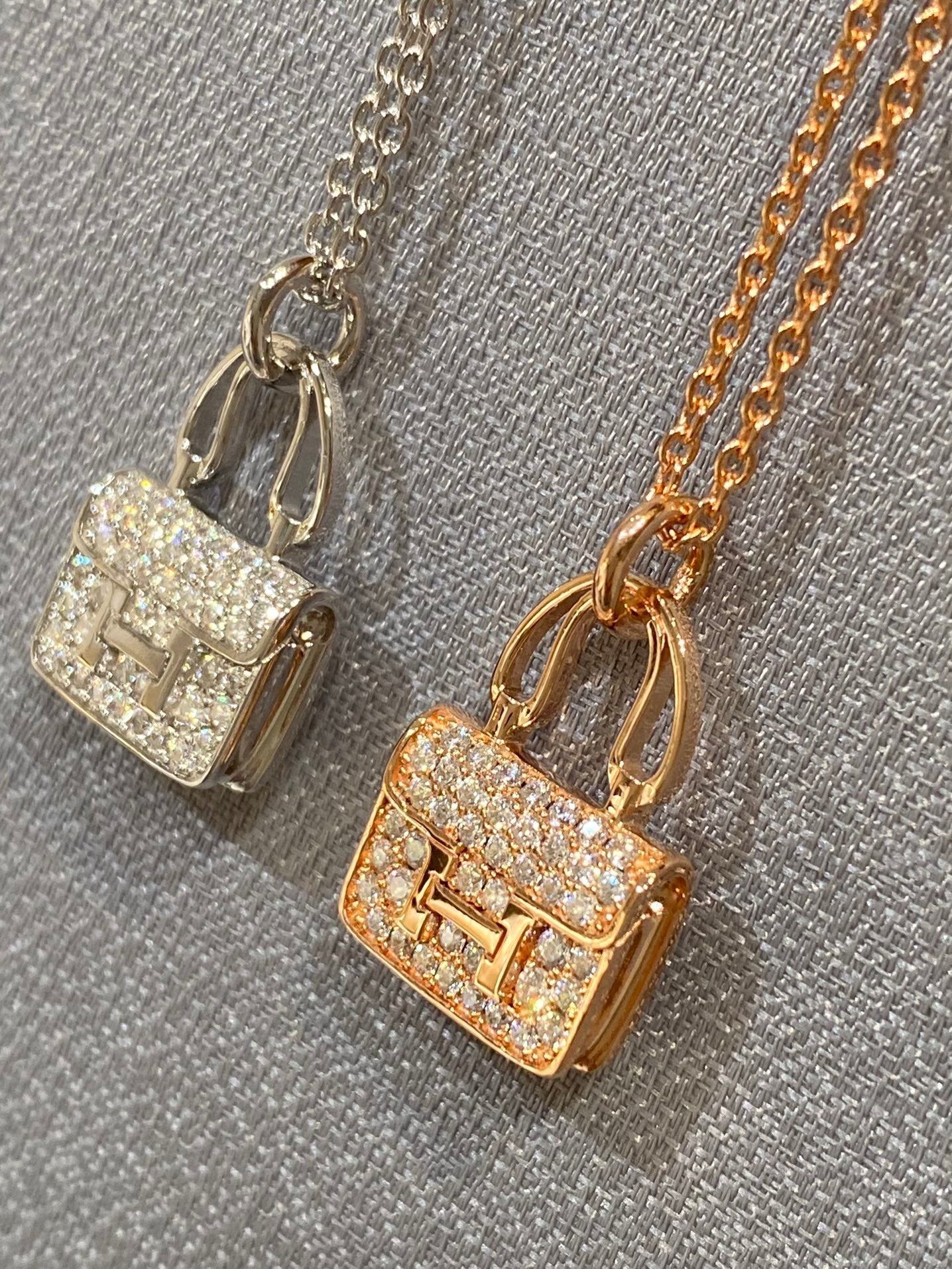 [⭐Luxery]CONSTANCE PEDANT DIAMOND NECKLACE