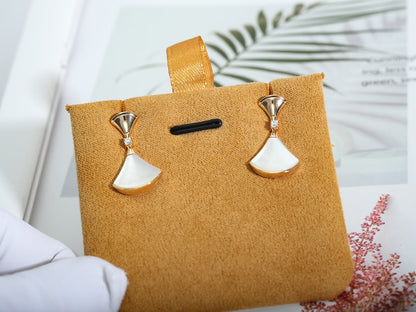 [⭐Luxery]DREAM MOP PINK GOLD EARRINGS
