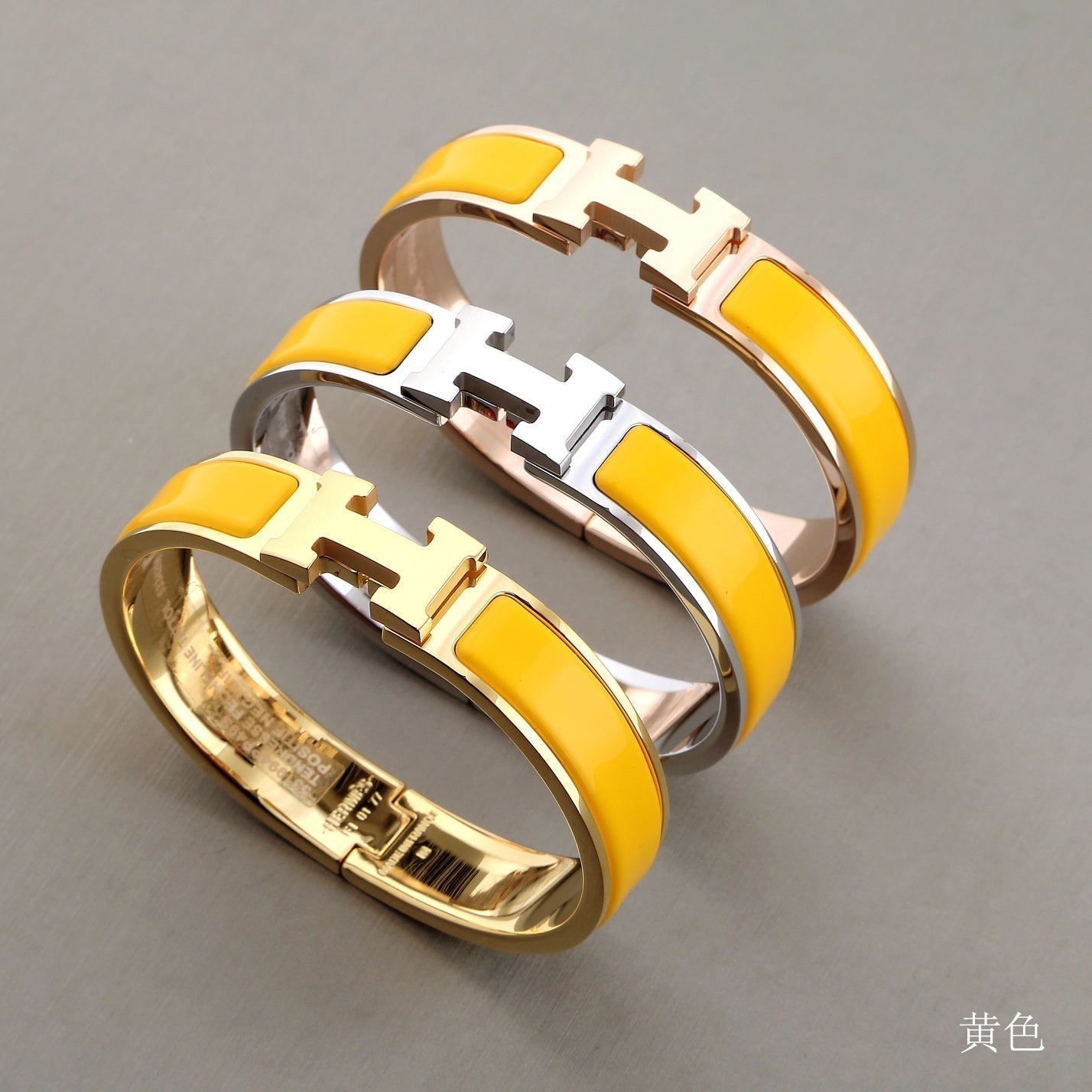 [⭐Luxery]H YELLOW BRACELET
