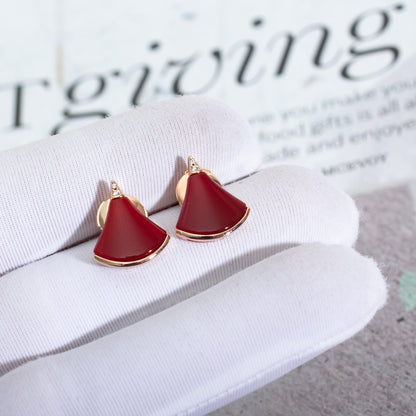 [⭐Luxery]DIVAS DREAM EARRINGS PINK GOLD