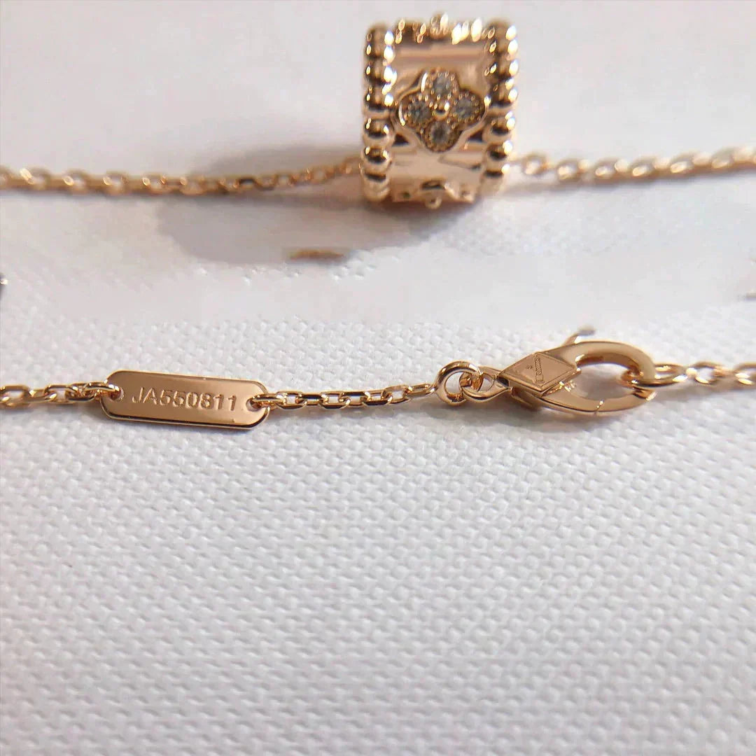 [⭐Luxery]PERLEE PEDANT NECKLACE GOLD / ROSE GOLD