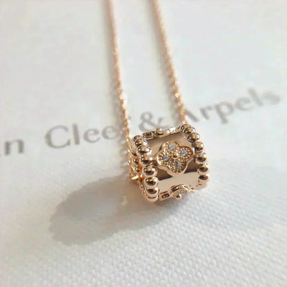 [⭐Luxery]PERLEE PEDANT NECKLACE GOLD / ROSE GOLD