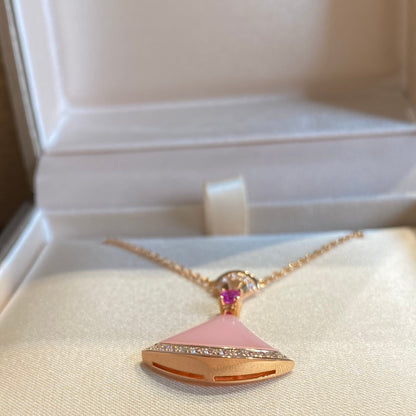 [⭐Luxery]DREAM NECKLACE PINK OPAL