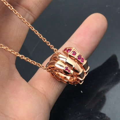 [⭐Luxery]SERPENTI PEDANT NECKLACE