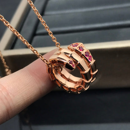 [⭐Luxery]SERPENTI PEDANT NECKLACE