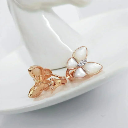 [⭐Luxery]BUTTERFLY MOP DIAMOND EARRINGS