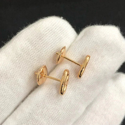 [⭐Luxery]CHAINE SMALL EARRINGS GOLD AND SILVER