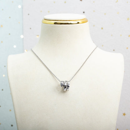 [⭐Luxery]SERPENTI SILVER NECKLACE DIAMOND