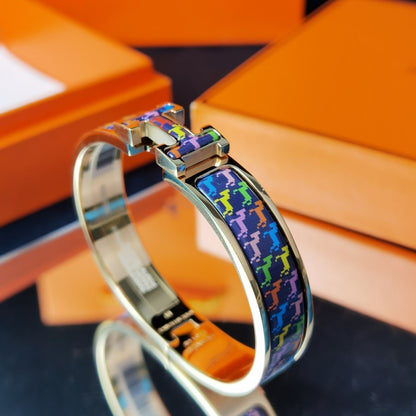 [⭐Luxery]H HORSE BRACELET 12MM