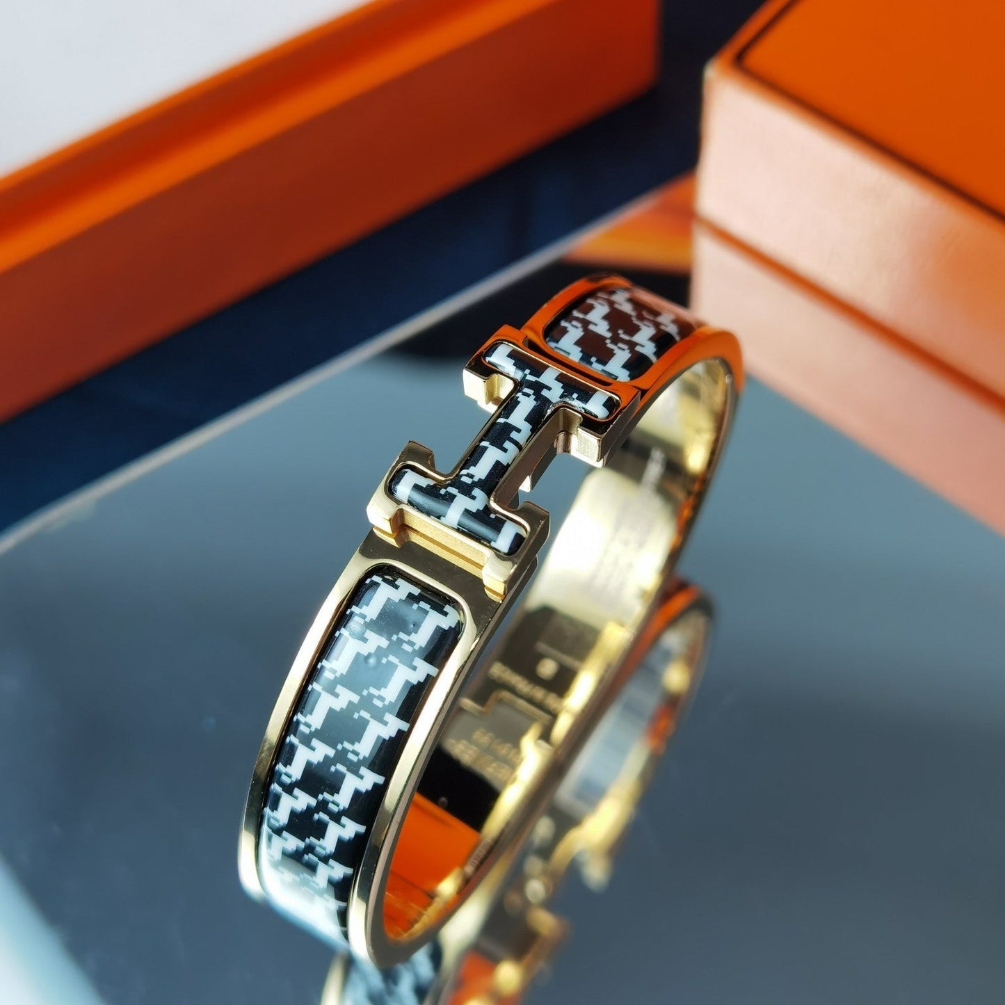 [⭐Luxery]H HORSE BRACELET 12MM
